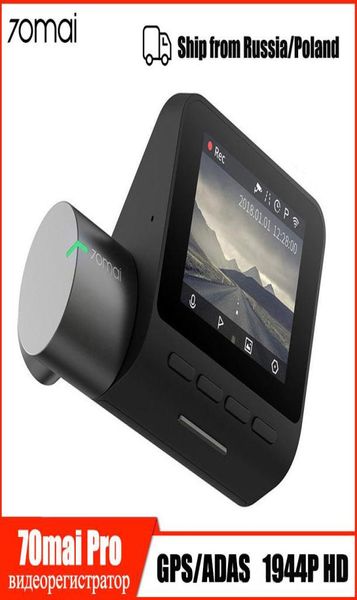 Xiaomi 70mai Dash Cam Pro Smart Car DVR Câmera 1944P Dash Camera Wifi Night Vision Gsensor 140 Wide Angle Auto Video Recorder7011897