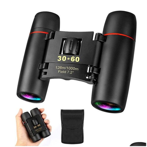 Gece Görüşü Toptan Mini Gece Görüşü Teleskop Binocars Pocketzoom Optik Askeri Binokar Katlanabilir Yürüyüş Avcılık 126/1000m Offi DH3ln