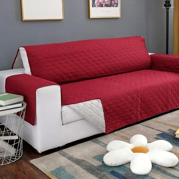 Cadeira cobre promoção boa qualidade cor sólida lixa macia capa de sofá - cão animais de estimação toalha protetor antiderrapante