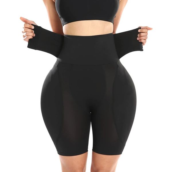 Cintura barriga shaper alto treinador corpo acolchoado calcinha nádega booty hip realçador bunda shapers sem costura levantar levantador controle calcinha 231024