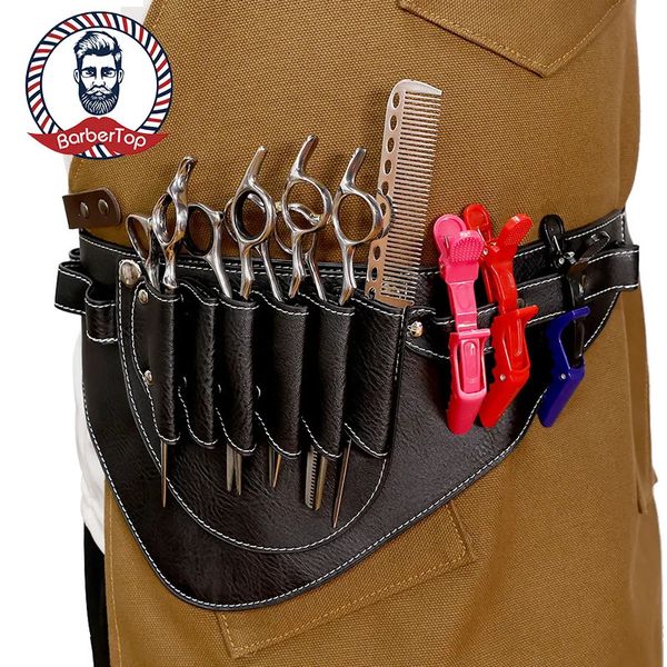 Friseursalon Friseur Salon Schere Tasche Schere Clips Schere Taschen Werkzeug Friseur Holster Beutel Halter Fall Gürtel Haarpflege liefert 231025