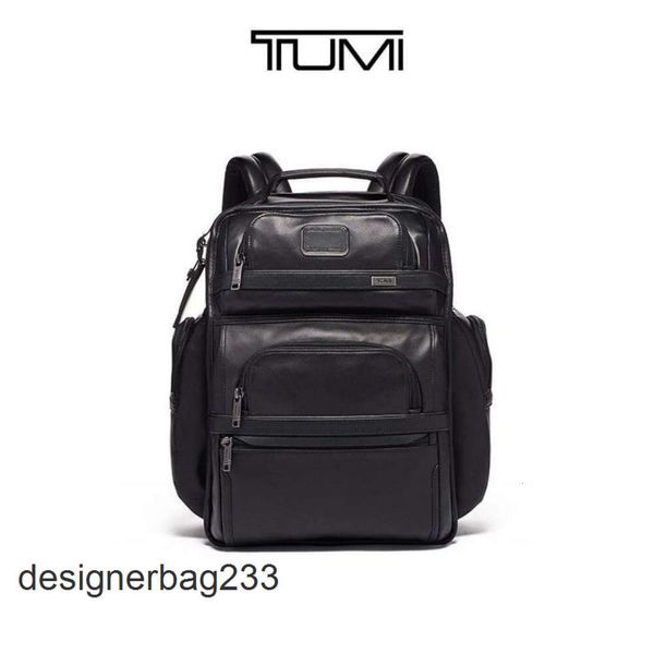 BOOK BOOKBAGBAGBAG Tums Designer Pack da uomo Borse borse borse di borse di lusso alfa 3 serie Black Black Brack Brenge Breve computer Backpack per computer Lrfw