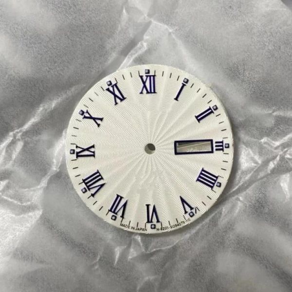 Uhrenreparatursätze Zubehör Nishitetsu NH8240 Literal Zifferblattoberfläche Teile 8200 Uhrwerk mit 31 mm