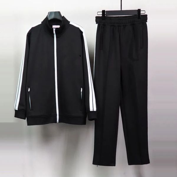 Novos homens Tracksuits Womens Jacket Designer Track Suits Mulher Sweatsuits Sweat Suits Homem Calças Carta Moletom Manga Longa Mens Casacos Jogger Sportswear