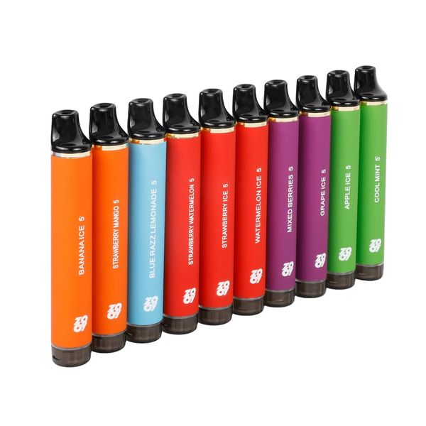 Оригинальный ZOOY 2800 Puffs Bar одноразовые электронные сигареты Vapes Puff Pen Pods Puff 2800 Электронная сигарета Vapor Randm E-Cig Vapers