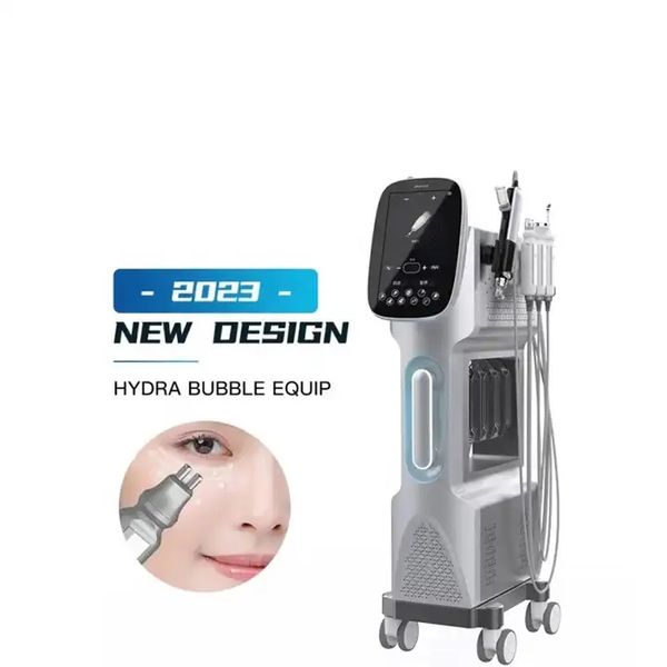 2023 Patent Bestes Design Aqua Super Bubble Clean Skin Deep Moisturizing Face Lift Firm Whiten Oxygen Hydro Facial Machine