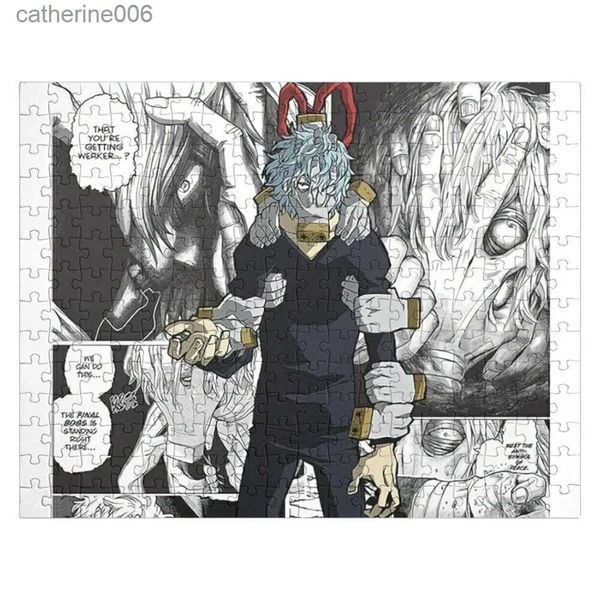 Puzzle Tomura Shigaraki My Hero Academia Poster Jigsaw Puzzle Foto personalizzata Regalo Animali in legno Nome in legno PuzzleL231025