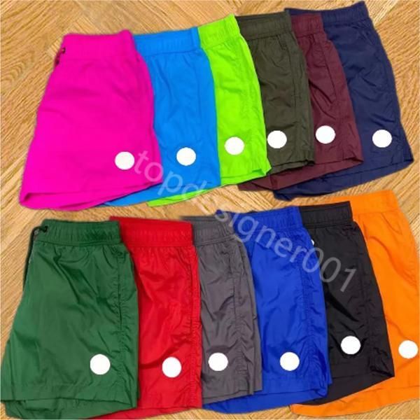 mon Sommer Herren Badeshorts Modedesigner Gentleman Seitentaschen Swimear Boy Reißverschluss Gesäßtasche Tonal Kordelzug Kurze Hosen