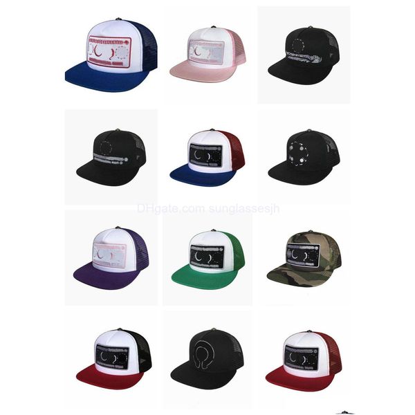 Cappelli Snapback firmati unisex di marca Croce Fiore Cotone Baseball Cuori Uomo Ricamo Snapback Adt Cappello da hockey su sole Atletico