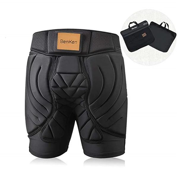 Pantaloni con salopette da sci BenKen Pantaloni da sci Protezione fianchi Butt Guard per skateboard Sci Equitazione Ciclismo Snowboard Overland Racing Protezioni per armature 231025