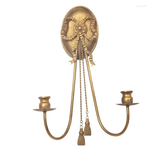 Kerzenhalter Wachsschmelze Vintage Moderne Heimdekoration Wandgläser Gold Ästhetischer Sockel Porta Velas Haus