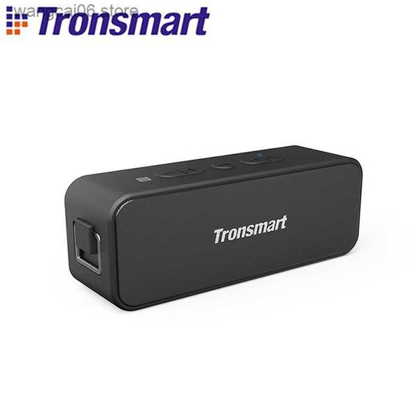 Altoparlanti per cellulari Tronsmart T2 Plus Altoparlante Bluetooth 5.0 Altoparlante portatile da 20 W Colonna 24 ore Barra audio IPX7 con assistente vocale NFC Micro SD T231026