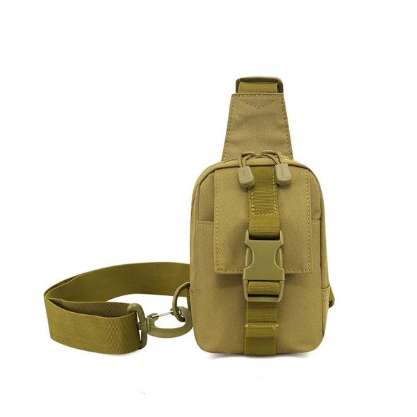 Sacos de cintura Saco de peito tático Militar Trekking Pack EDC Sports Bag Bolsa de ombro Crossbody Pack Assault Bolsa para caminhadas Ciclismo Camping 231026