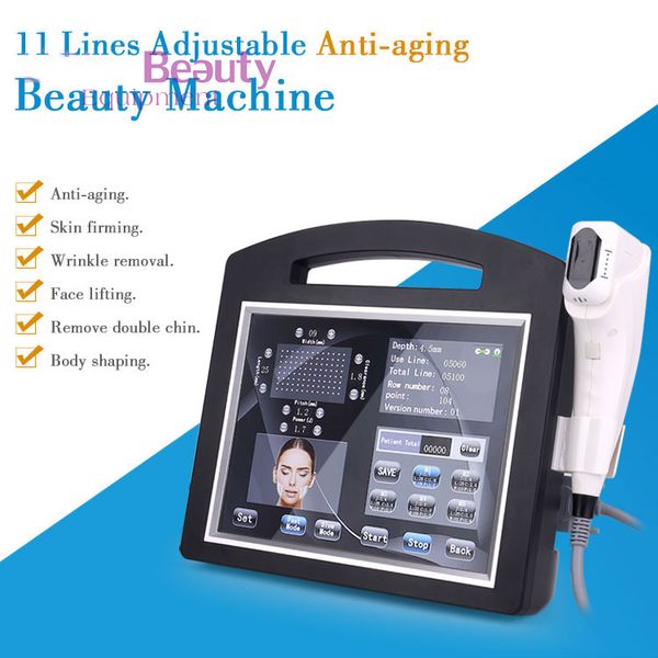 OEM ODM Hifu Lifing Macchina Hifu portatile Cartuccia ad alta intensità di grado medico 4D Ultrasuoni Ultrasuoni Face Lifting Anti-invecchiamento Corpo dimagrante