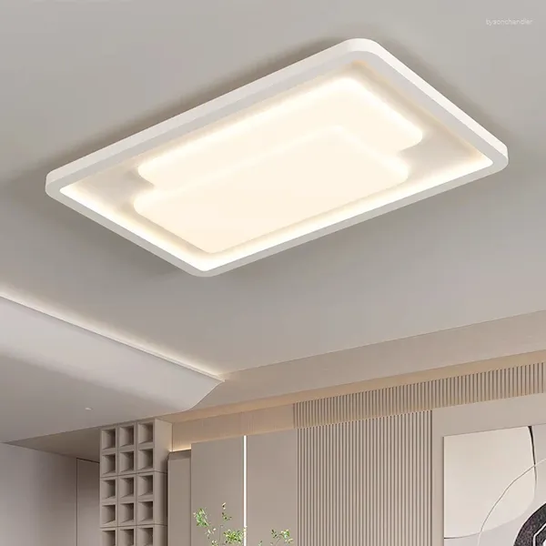 Deckenleuchten Wohnzimmer Minimalistische Vollspektrumlampen Atmosphärische Haushaltsintelligente Augenschutzlampe Schlafzimmerleuchte