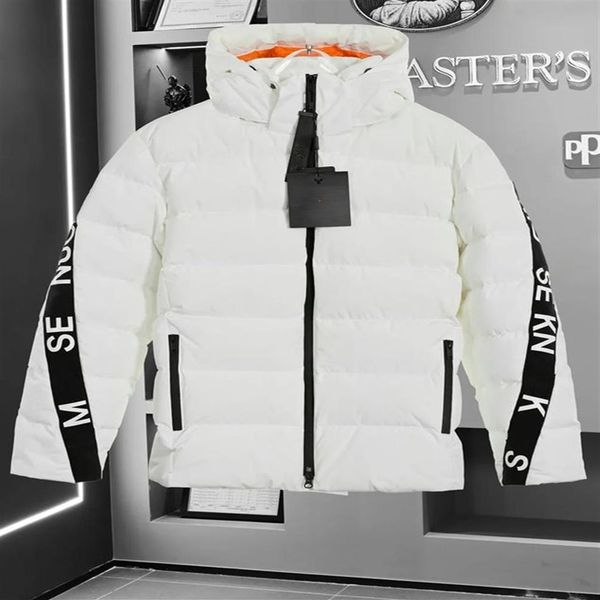 Giacca invernale di design in stile Knucke Uomo Piumini Homme Jassen Chaquetas Parka Capispalla uomo Cappotto invernale Forbici da esterno logo288r