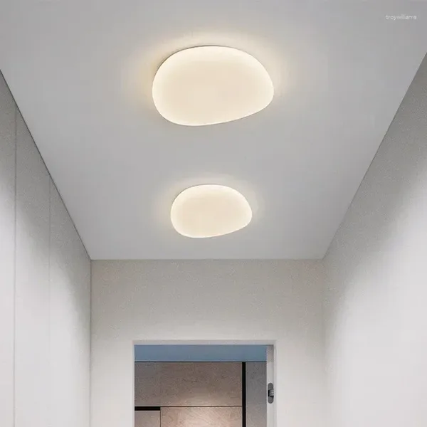Ceiling Lights Modern Pebble Nordic Living Room Decor LED Lamp For Bedroom Bathroom Home Indoor Chandelier Lighting