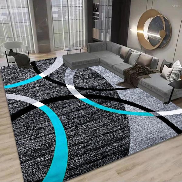 Ковры 3747 Nordic Tie-Dye Carpet Оптовая продажа плюшевый коврик Гостиная Спальня Кровать Одеяло Напольная подушка для дома