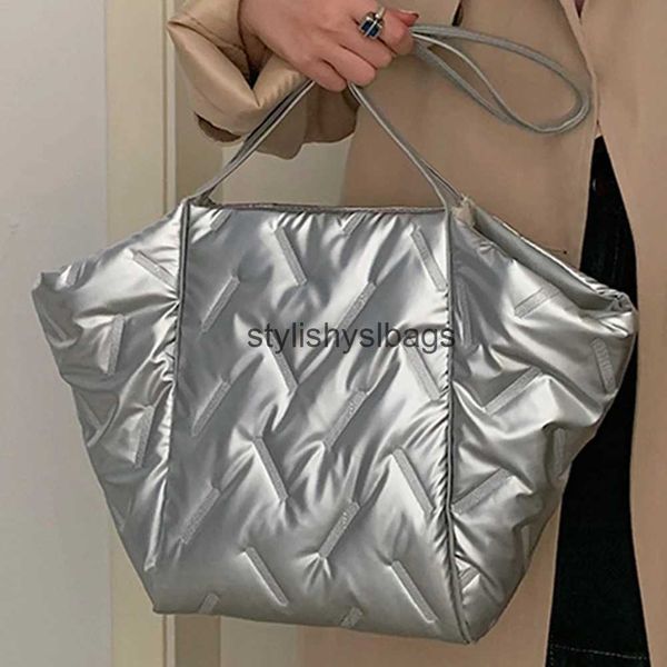 Borse a tracolla Borse Borsa gonfiabile personalizzata adatta per donne e borse riempita nuvola gonfiabile capacità borsa anima autunno e inverno Borse Soperstylishyslbags