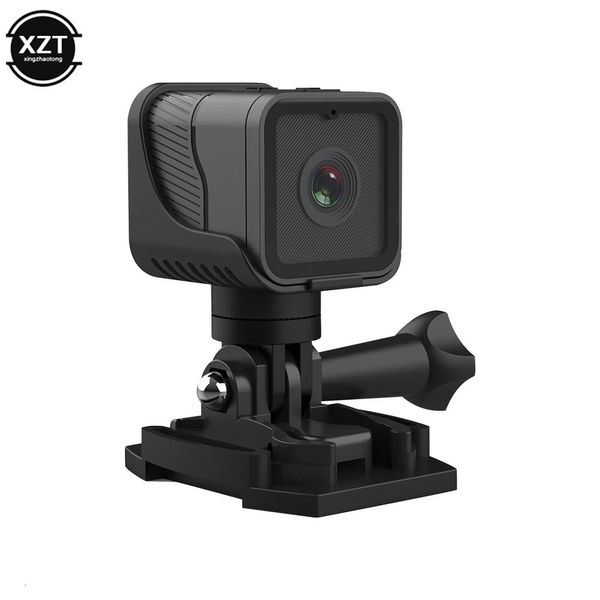 Câmeras à prova de intempéries Mini câmera esportiva 4K HD 1080P F24 DV 12M à prova d'água sem fio Wifi Micro para mergulho ao ar livre 231025