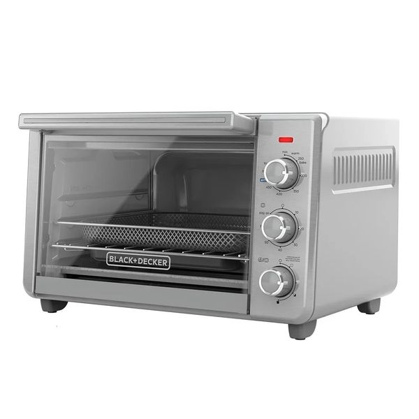 Backen Gebäck Werkzeuge 6Slice Crisp 'N Bake Air Fry Toaster Ofen TO3217SS Frühstück Maschine Brot Maker 231026