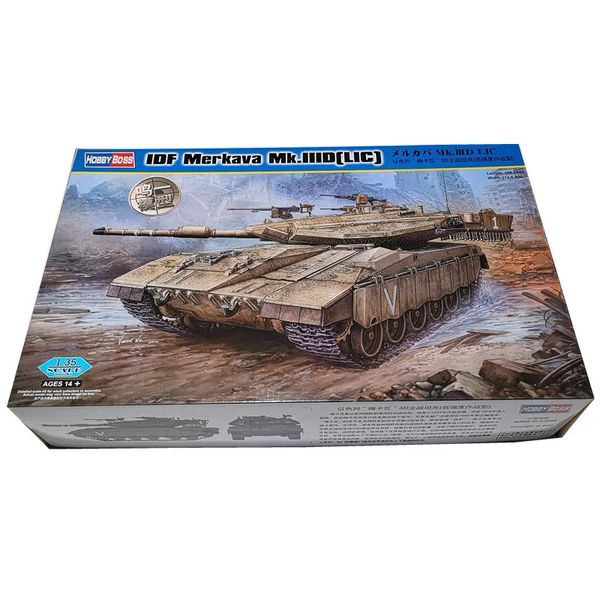 Modello di aereo Hobby Boss 82476 135 IDF Merkava MkIIIDLIC Tipo di combattimento a bassa intensità Kit di costruzione di modello di assemblaggio Giocattoli di hobby per adulti FAI DA TE 231026