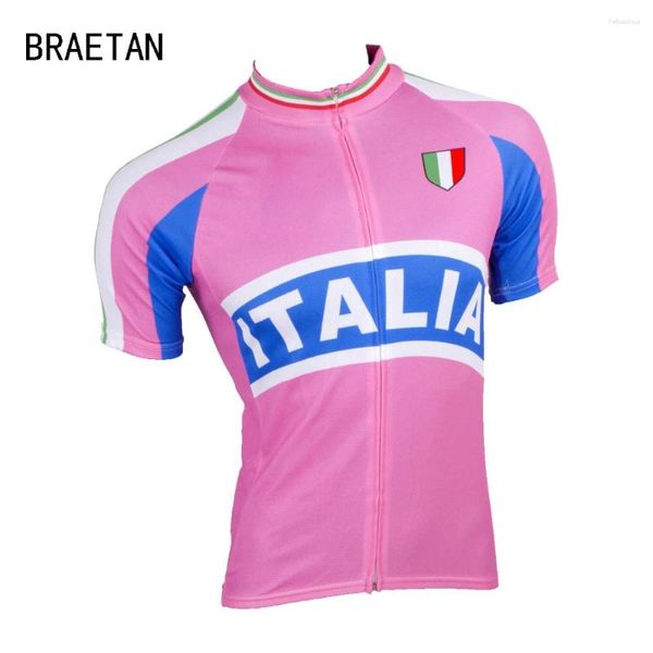 Giacche da corsa Italia Uomo Maglia da ciclismo Abbigliamento Abbigliamento Abbigliamento da bicicletta Hombre ALUMINIO