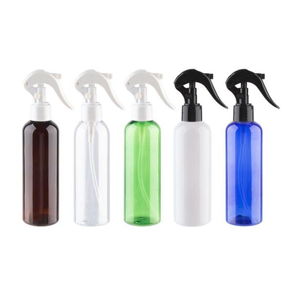 200ml x 30 Yüksek kaliteli plastik pompa şişesi tetikleyici püskürtücü kozmetik kap sis püskürtücü renkli evcil hayvan parfüm şişesi noqnj
