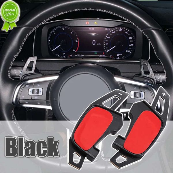 Neue 2 Stück Auto-Lenkrad-Schaltwippen Shifter Erweitertes Zubehör für VW GOLF GTI R GTD GTE MK7 7 2013 - 2018 (nicht für Golf 7)