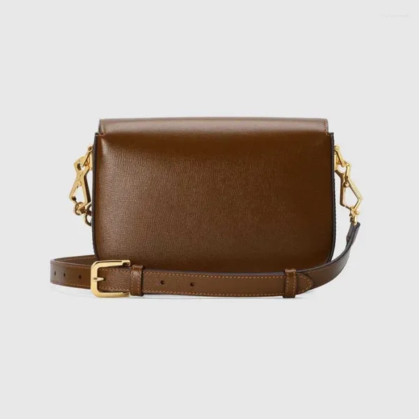 Evening Bags Vintage Solid Color Leather Women Fashion Shoulder Sling Bag Simple Wide Strap Bucket Crossbody 2023