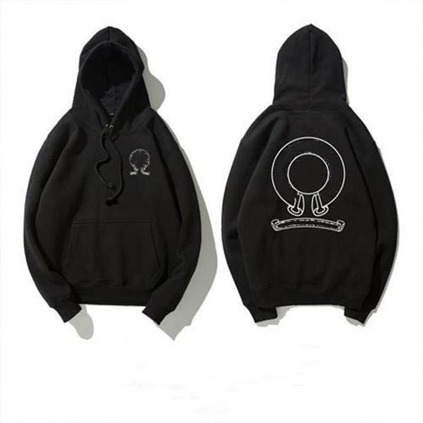 Crianças roupas do bebê camisolas hoodies da criança com capuz crianças casacos agasalho meninos meninas moletom preto branco