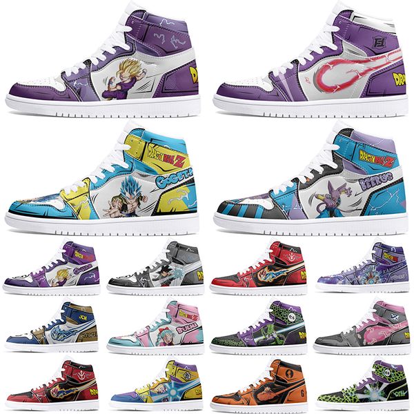 nuove scarpe personalizzate 1s scarpe fai da te scarpe da basket smorzamento maschio 1 femmina 1 personaggio anime personalizzato tendenza personalizzata versatile scarpa da esterno