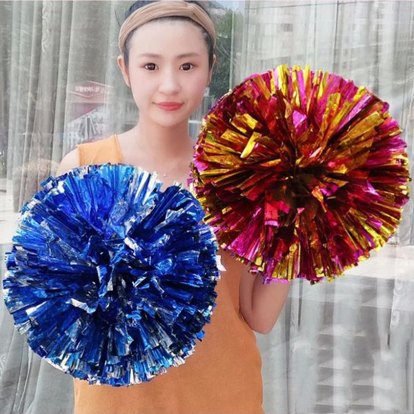 Pompon da gioco cheerleader Pompon pratici da tifo si applicano a partite sportive e concerti vocali Combinazione libera di colori 231025