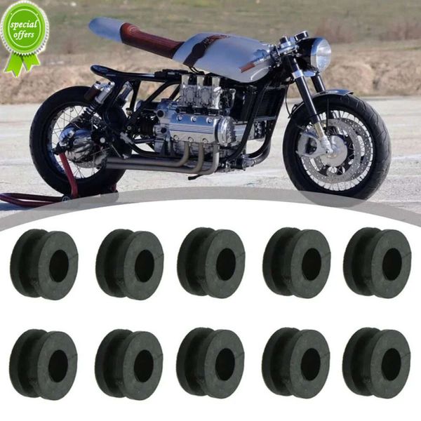 Novo 10 pçs capa lateral do corpo da motocicleta borracha grommet carenagem arruela parafusos moto acessórios para honda goldwing gl1000 gl1200 gl1500