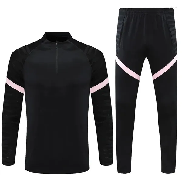 Tute da uomo 2023 Tuta da allenamento Set di vestiti Bambini Manica lunga Maillot Chandal Hombre Kit Camicie