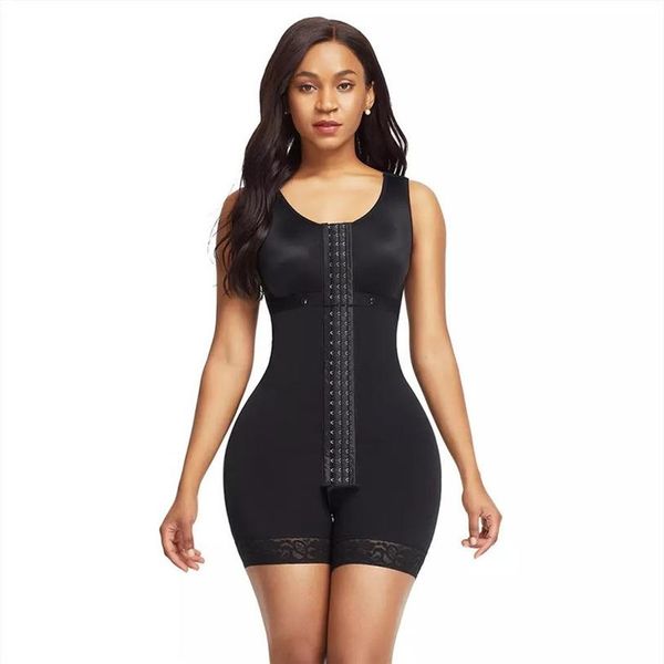 Shaper de corpo inteiro emagrecimento shapewear fajas colombianas pós lipoaspiração cintas espartilho levantador de bunda controle de barriga roupa interior2605