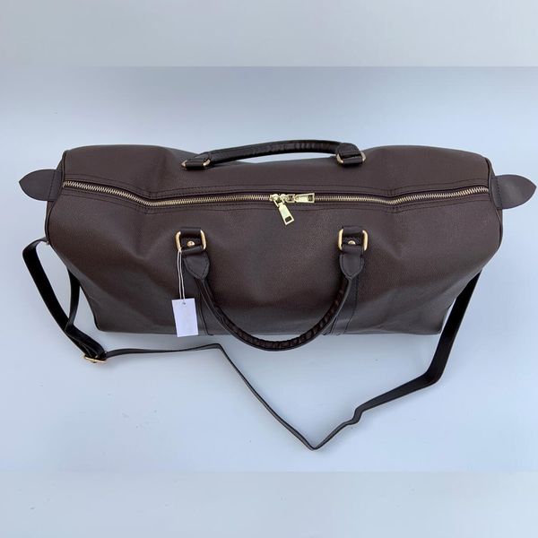 5A mais alta qualidade 55cm grande capacidade Europa bolsa de beleza clássica designer totes homens ombro mochila bagson bagagem com bloqueio designers bagagem e mala