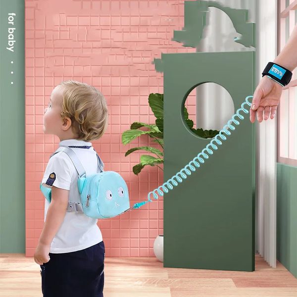 Ali da passeggio per bambini Cintura da passeggio di sicurezza per bambini Modello animale Zaino anti-smarrimento per bambini protetto Corda da trazione per collegamento al polso perduto per bambini 231025