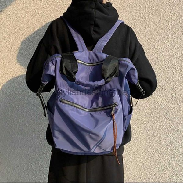 Rucksäcke im Rucksack-Stil, lässiger Damen-Nylon-Rucksack, Herren-Reiserucksack, wasserdichter und atmungsaktiver Rucksack mit Kapazität, Taschen, stilvolle Designer-Taschen