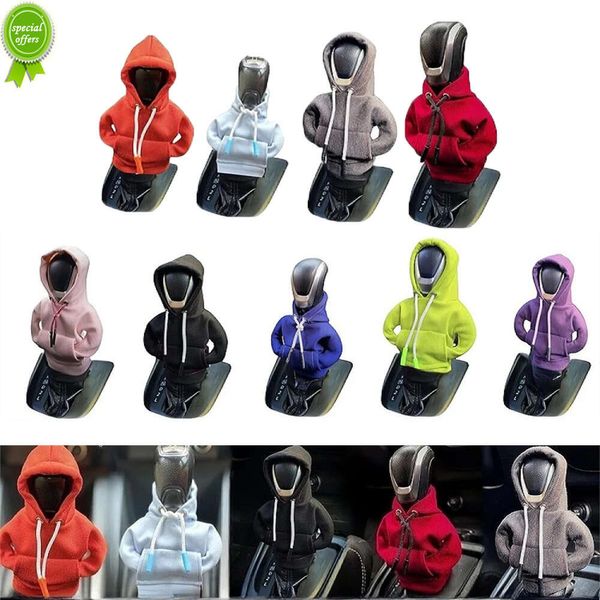 Hoodie Auto Schalthebel Abdeckung Mode Sweatshirt Auto Schaltknauf Dekor Abdeckung Manuelle Getriebe Griff Kragen Ändern Hebel Abdeckung