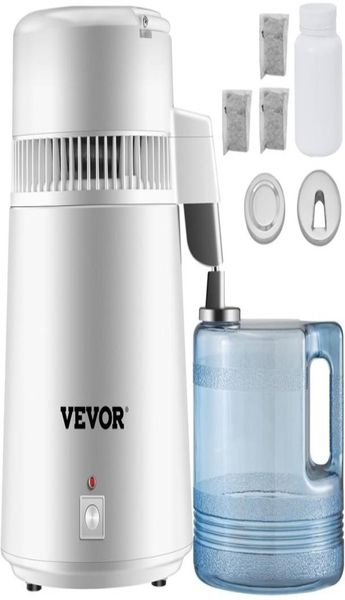 VEVOR Pure Water Destiller Aço inoxidável 4L Purificador de filtro de máquina destilado Dental Dental Labs Purificador 2207198109138