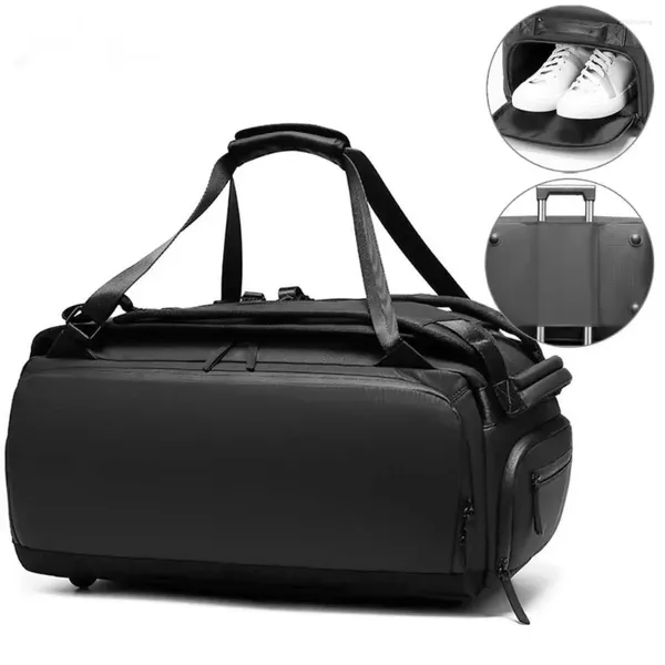 Duffel Bags 42l Men Men Travel Bag de bagagem GYM Big Fitness seco ombro molhado ombro de bolsas de múltiplas funções de funções turísticas de mochila