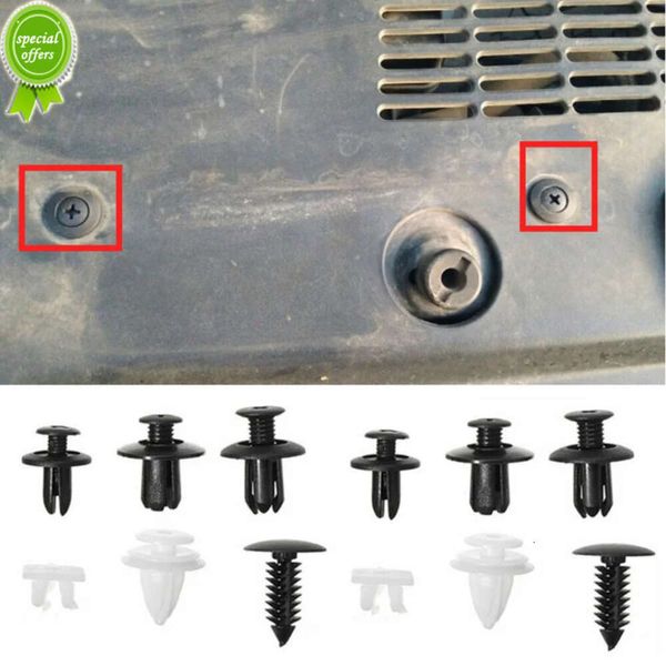 Nuovo 150 pz Misto Auto Fermo Pinze Rivetti Auto Paraurti Porta Pannello di Rivestimento Fermo Corpo Parafango Push Fermo Spille Rivetto Clip Accessori