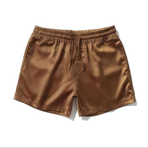 Männer Nette Mini Kurze Shorts Sexy Sommer Braun Shorts Plus Größe Jungen Spitze-Up Laufen Sport Board Gym Vintage beachwear285q