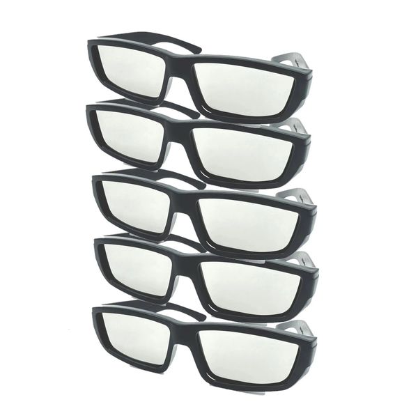 Óculos 3D 5 x Os óculos solares de plástico Eclipse para visualização solar segura - CE ISO aprovado 231025