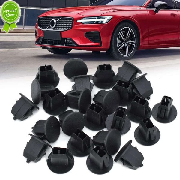 Novo 25 pçs forro tronco do carro entupimento clipes grampos forro de plástico entupimento prendedor clipe decoração acessórios para volvo s80 s80l s60 s40