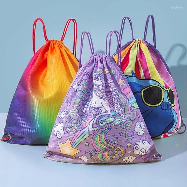 Shopping Bags Swimming Bag Dry And Wet Separation Women's Swimsuit Storage Waterproof Men's Beach Children's Draw String
