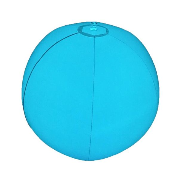 Coolorful inflável pvc praia bola de controle remoto água jogando bola de brinquedo de ar ao ar livre crianças bolas de flash transparentes jogos de piscina para crianças adultos 16 polegadas