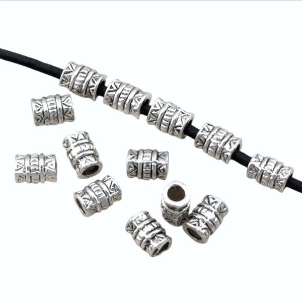 500 pezzi in lega azteco tubo distanziatore perline risultati gioielli fai da te D102797