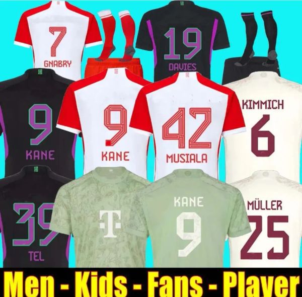 23 24 voetbalshirt KANE SANE GORETZKA GNABRY camisa de futebol heren kinderkit fans speler baYeraa Oktoberfest JOAO CANCELO Neuer 23 24 voetbalshirt